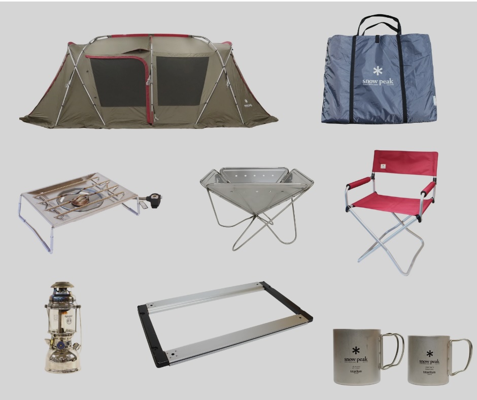 Snow Peakリユース事業モデル採用実績